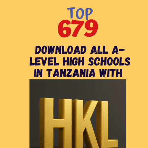 2025 HKL Combination School Rankings Tanzania – Top 336 A-Level NECTA Form Six Results PDF