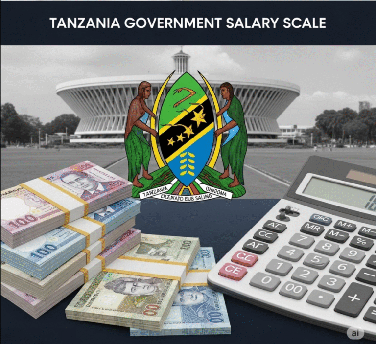 Tanzania government salary scale 2025 26