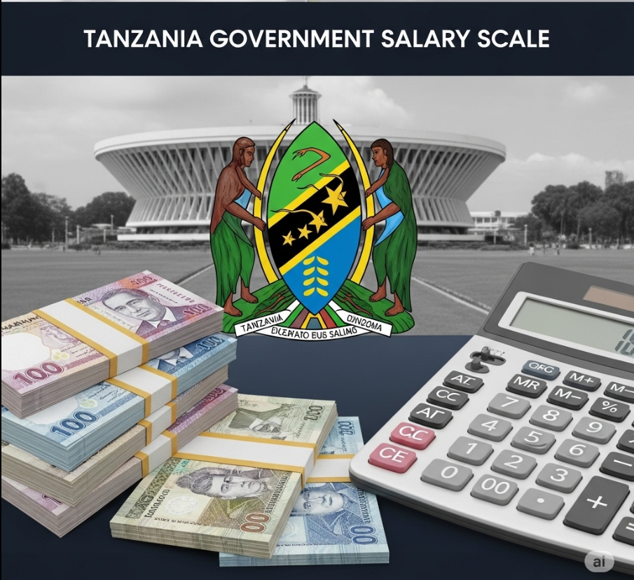 Tanzania government salary scale 2025 26