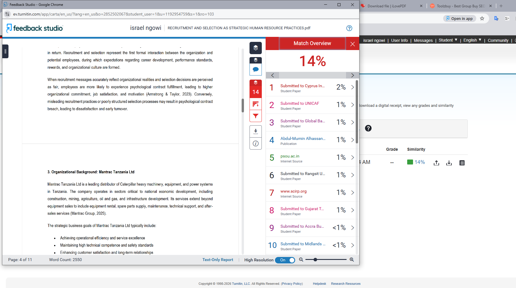AI Detection and Turnitin in Tanzania