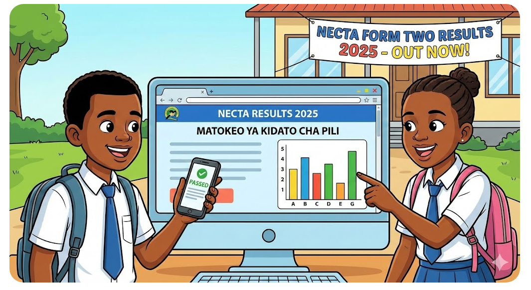 NECTA Form Two Results 2025: Validated Links, Full Regional Breakdown & Survival Guide (Matokeo Ya Form Two 2025)