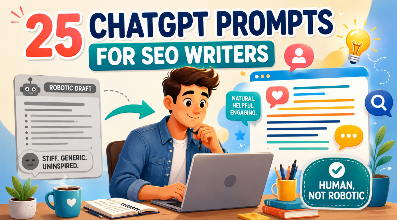 25 ChatGPT Prompts for SEO Writers