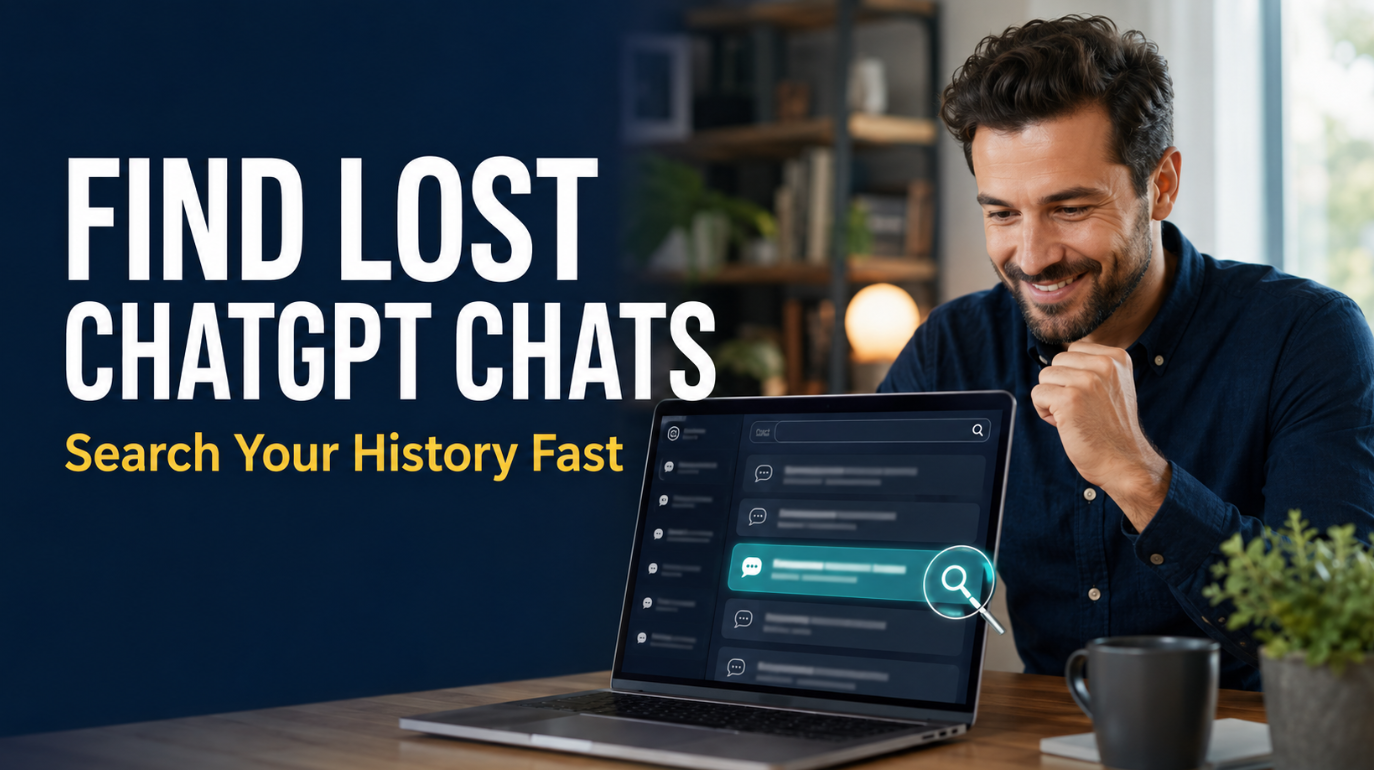 Find Lost ChatGPT Chats