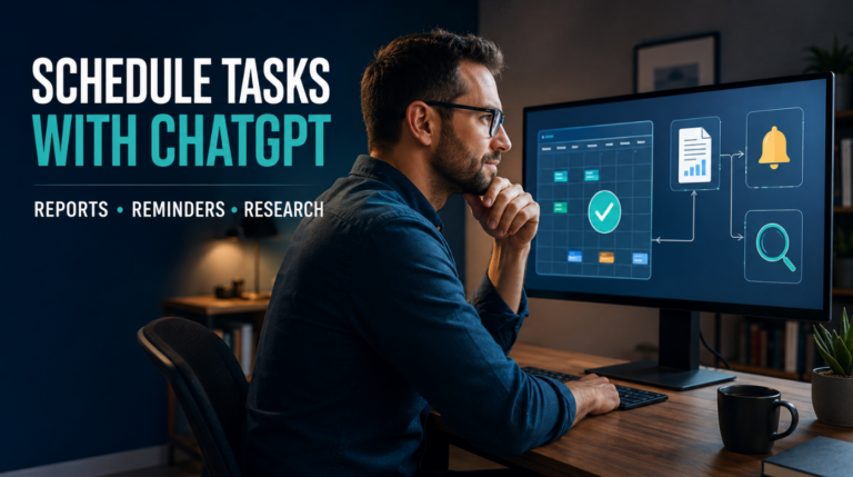 Schedule Tasks With ChatGPT