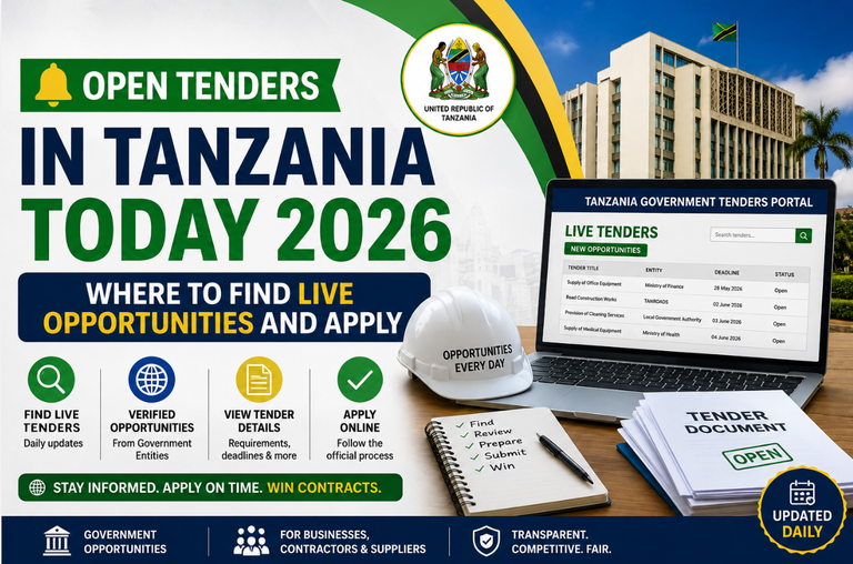 Open Tenders in Tanzania