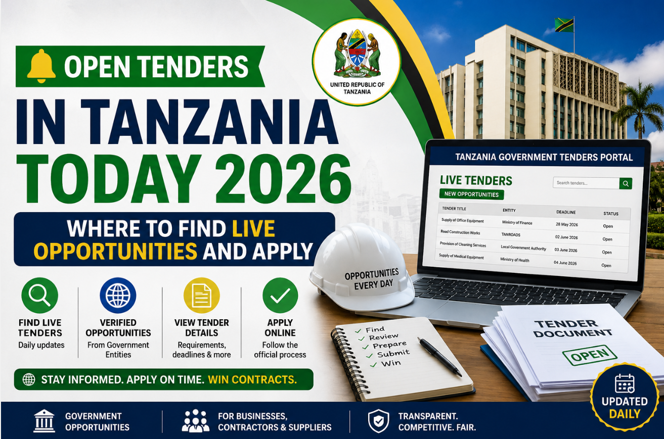 Open Tenders in Tanzania